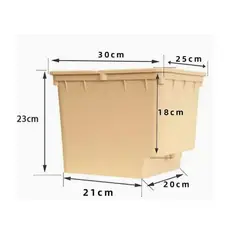 GENERICO - Sistema de cultivo en cubetas Dutch Bucket 36 plantas