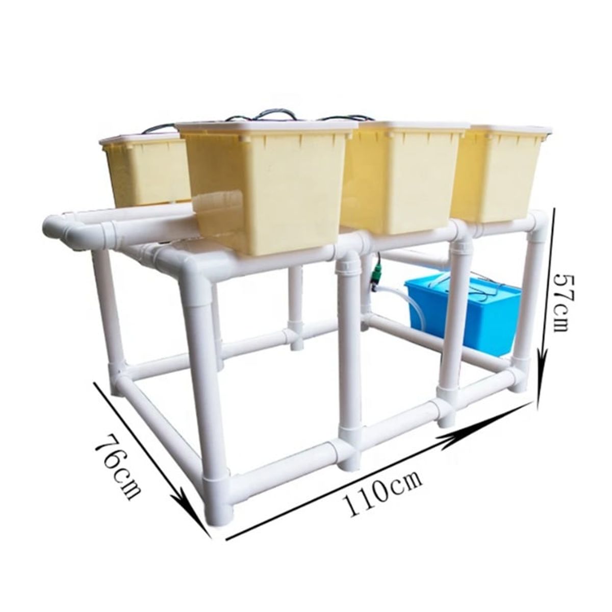 GENERICO - Sistema de cultivo en cubetas Dutch Bucket 36 plantas