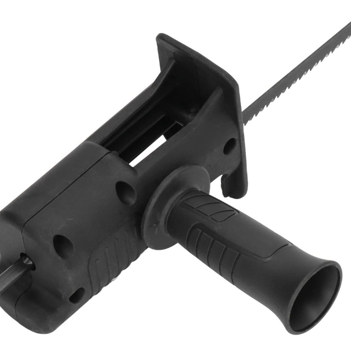 GENERICO - Sierra Caladora Adaptador Taladro + 3 Hojas Madera Metal