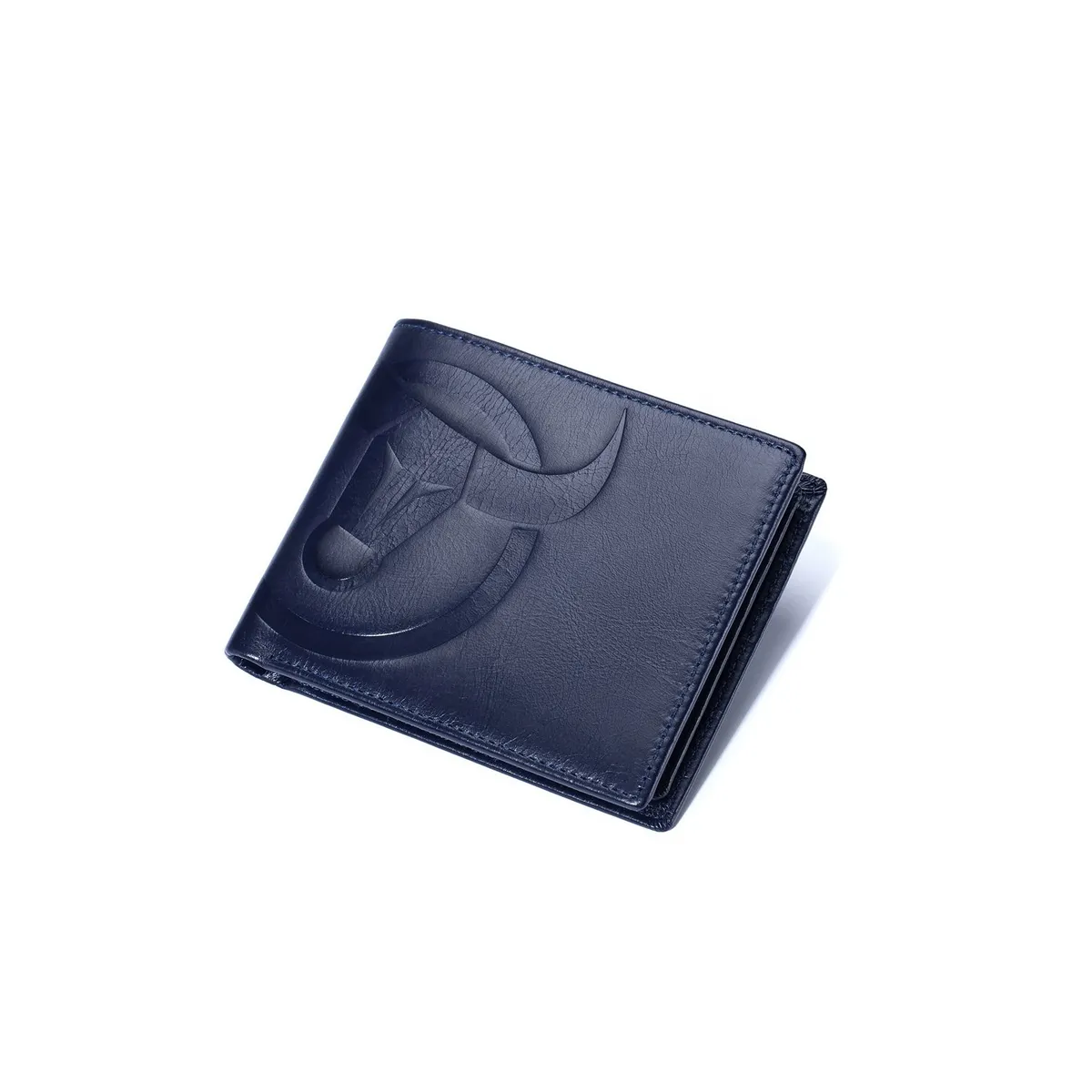 GENERICO - Billetera De Cuero Bull Captain Con Bloqueo Rfid Qb0203