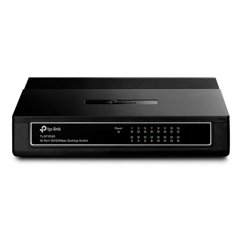 TP LINK - Switch 16 Puertos Tp-link Tl- Sf1016d 10/100 Rj-45