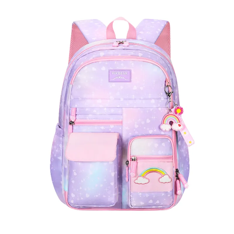 GENERICO - Mochila Escolar Niña Gran Capacidad Kawai Impermeable