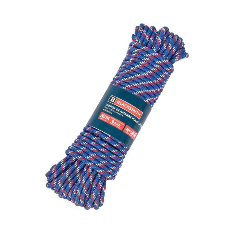 GENERICO - Cuerda Amarra 4mm X 20mt N-sog-4