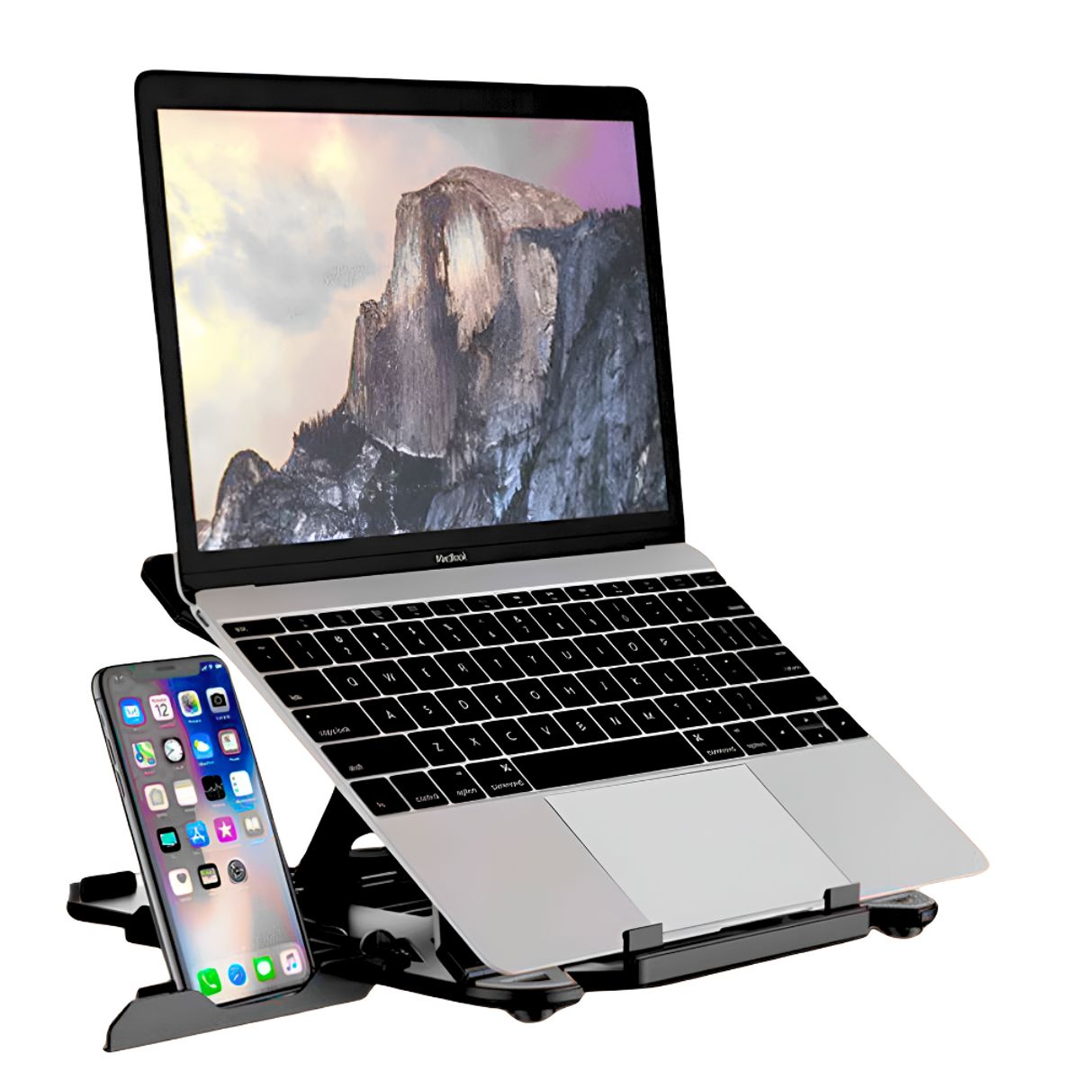 GENERICO - Soporte Base Notebook Y Celular Ajustable 17 Pulgadas