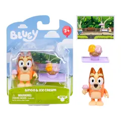 BLUEY - Figura Y Accesorios - Bingo Y Ice Cream