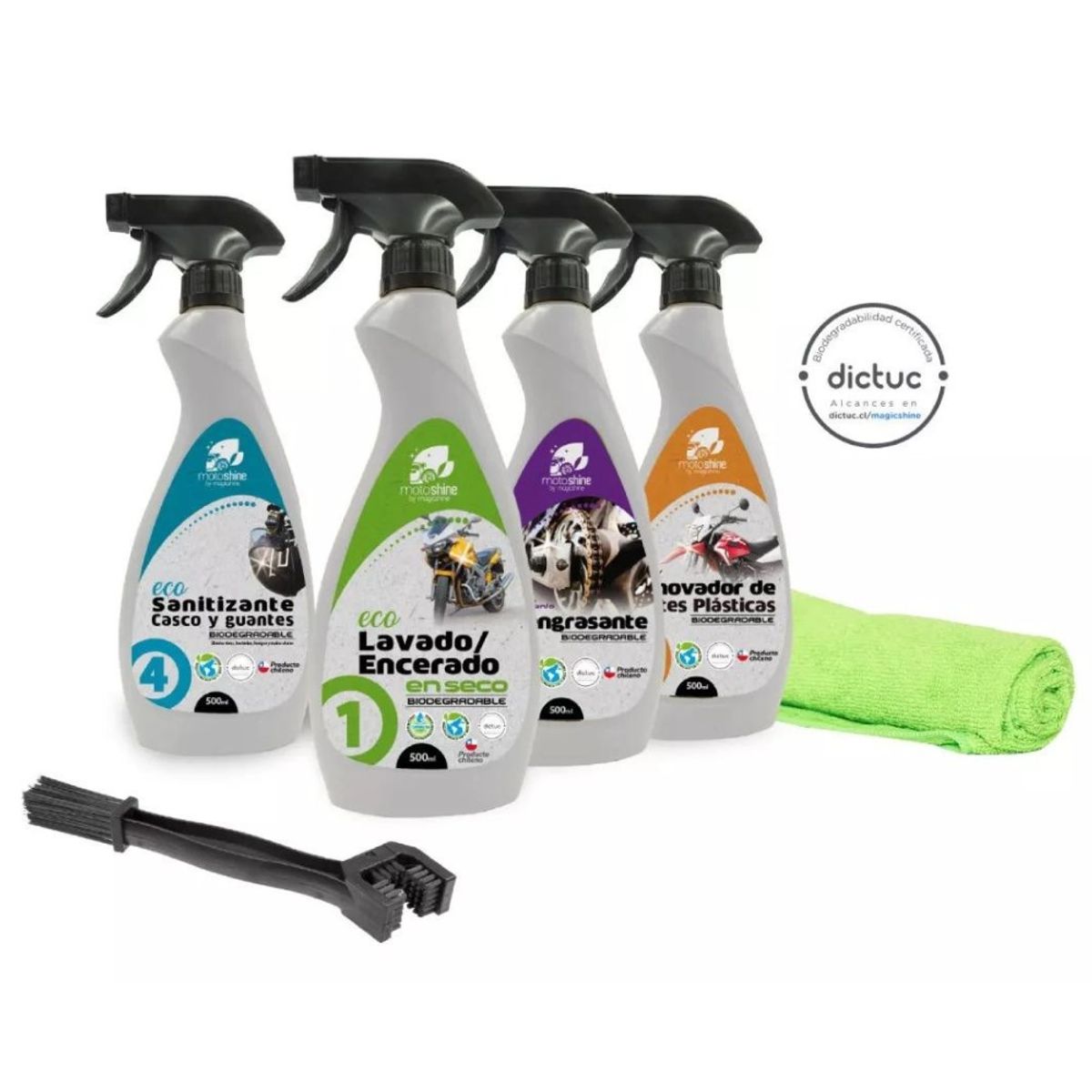 MAGICSHINE - Kit De Limpieza Moto Motoshine