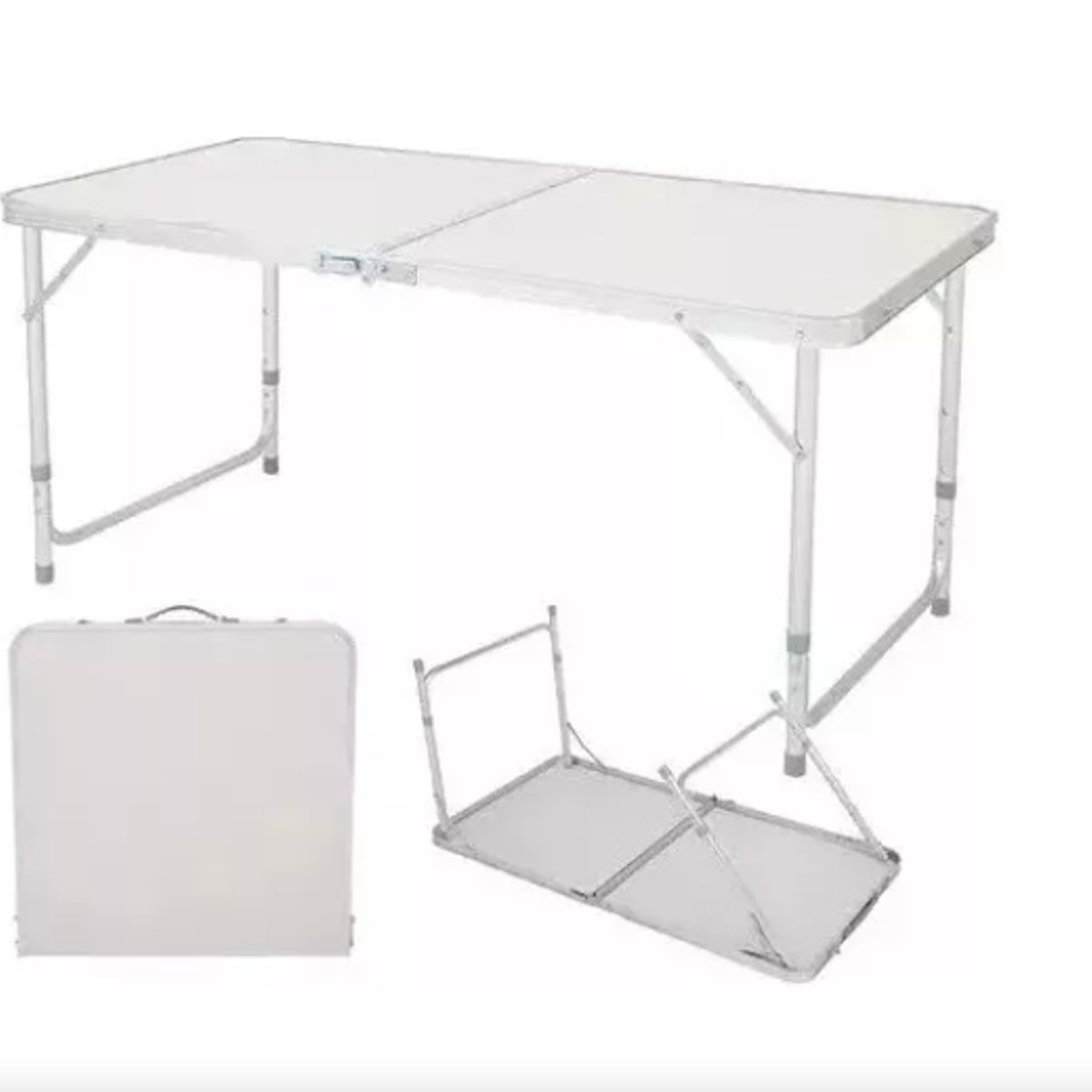 GENERICO - Mesa Plegable Blanca