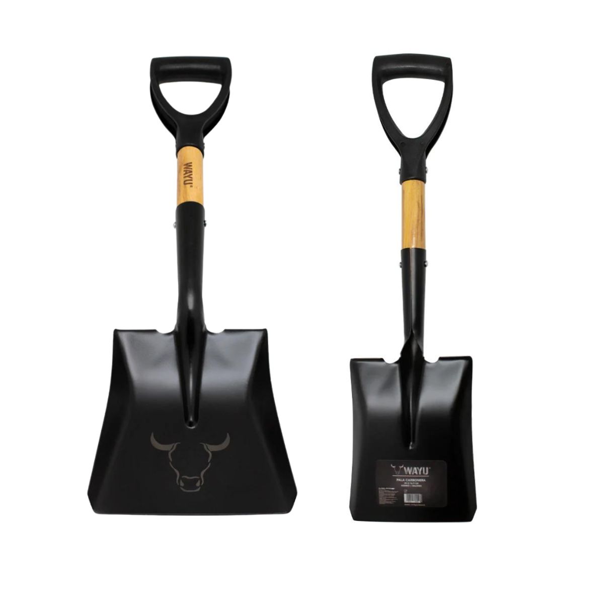 WAYU - Pala para carbon Cuadrada