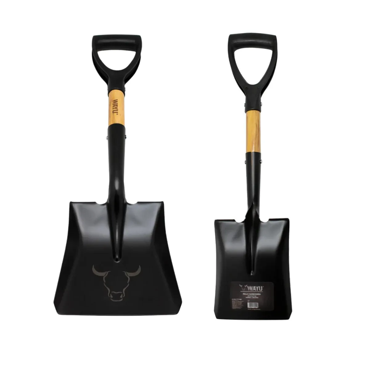 WAYU - Pala para carbon Cuadrada