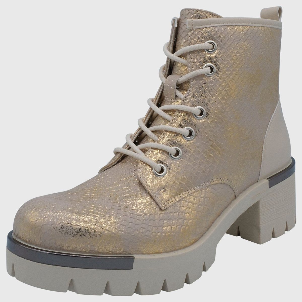 DINASTELLA - Bototo medio snake Dorado