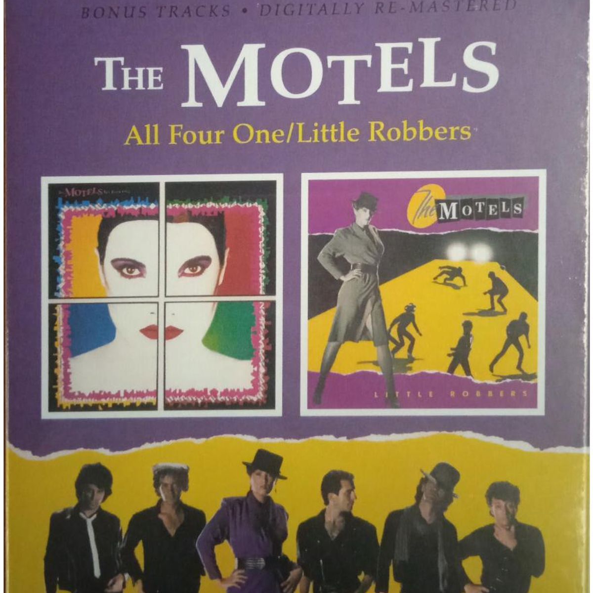 HITWAY MUSIC - MOTELS - ALL FOUR ONE/LITTLE ROBERTS (2CD) - CD HITWAY MUSIC