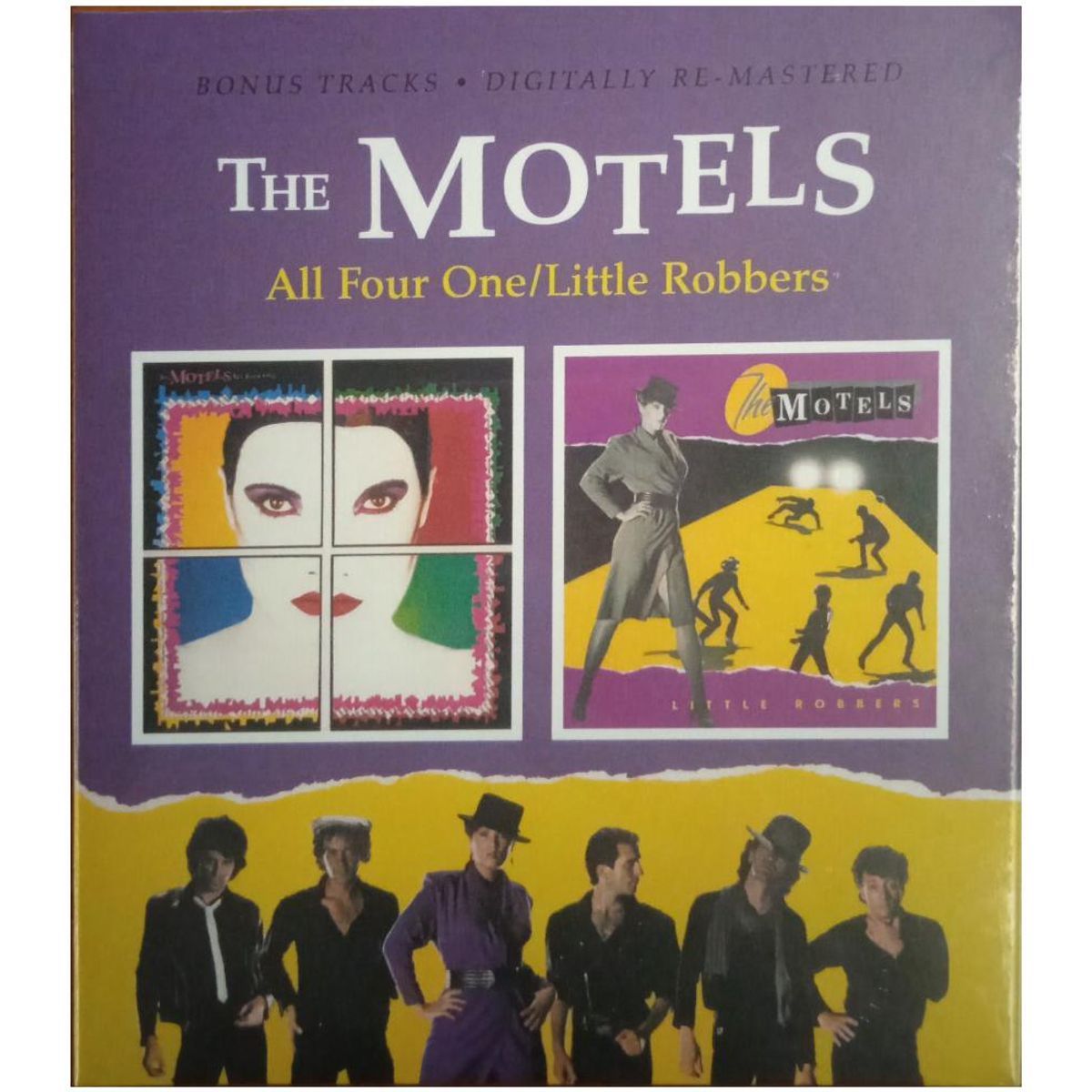 HITWAY MUSIC - MOTELS - ALL FOUR ONE/LITTLE ROBERTS (2CD) - CD HITWAY MUSIC