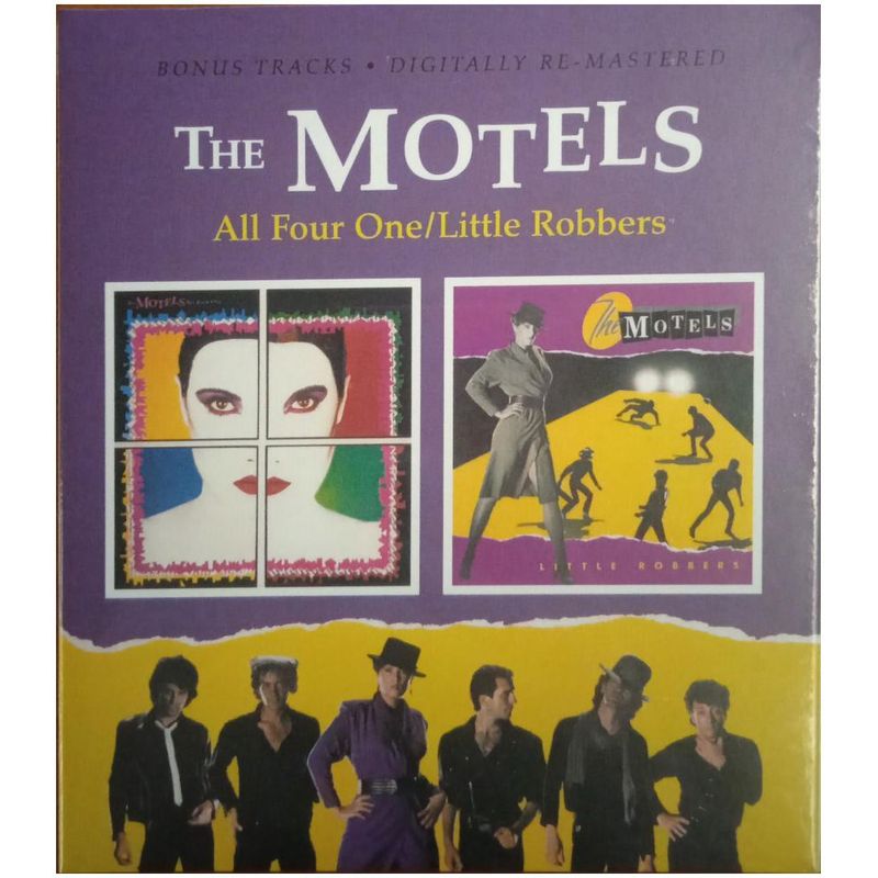 HITWAY MUSIC - MOTELS  - ALL FOUR ONE/LITTLE ROBERTS (2CD) - CD
