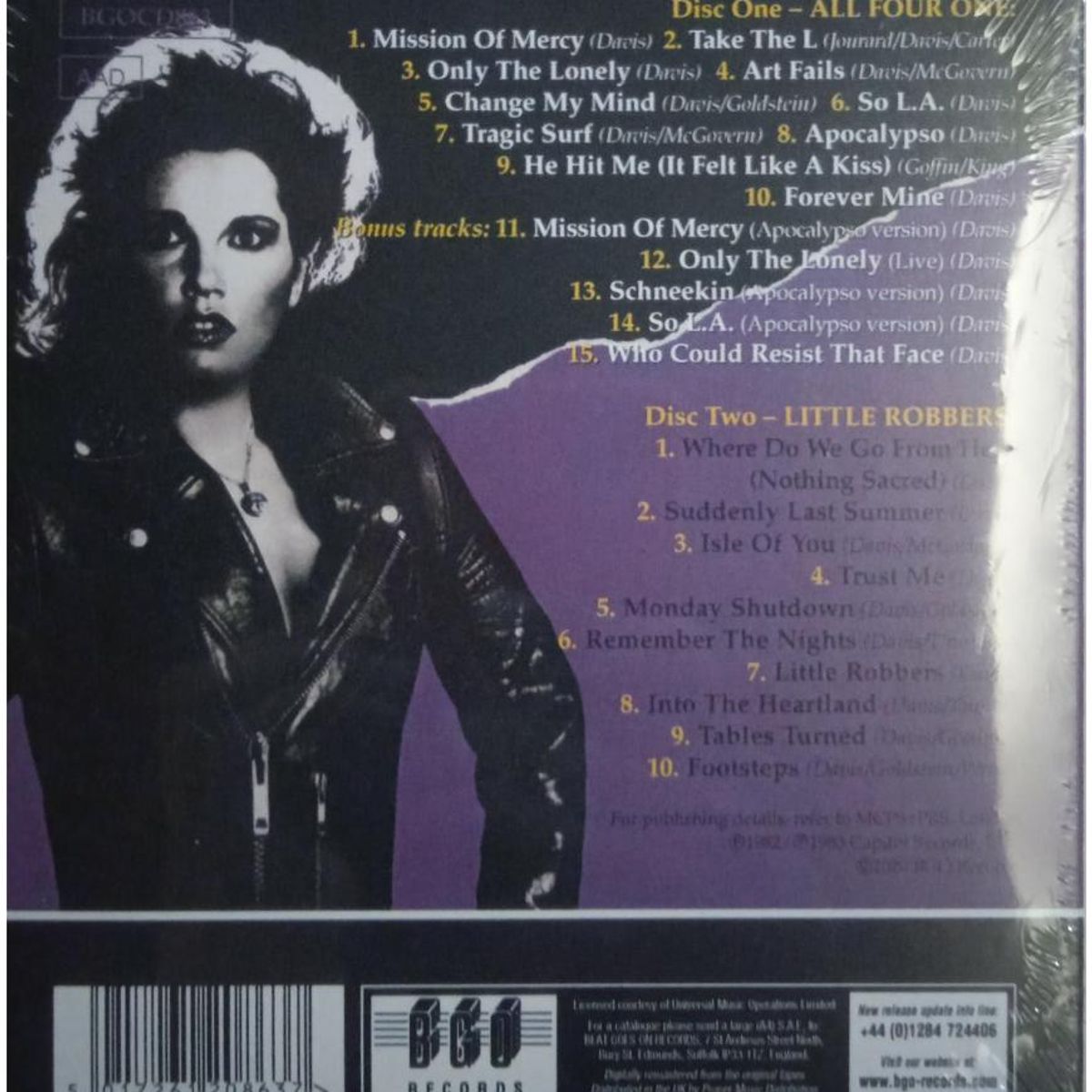 HITWAY MUSIC - MOTELS - ALL FOUR ONE/LITTLE ROBERTS (2CD) - CD HITWAY MUSIC