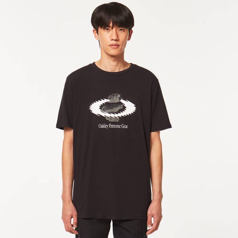 OAKLEY - Polera Oakley Gear Static Icon Tee Hombre Blackout