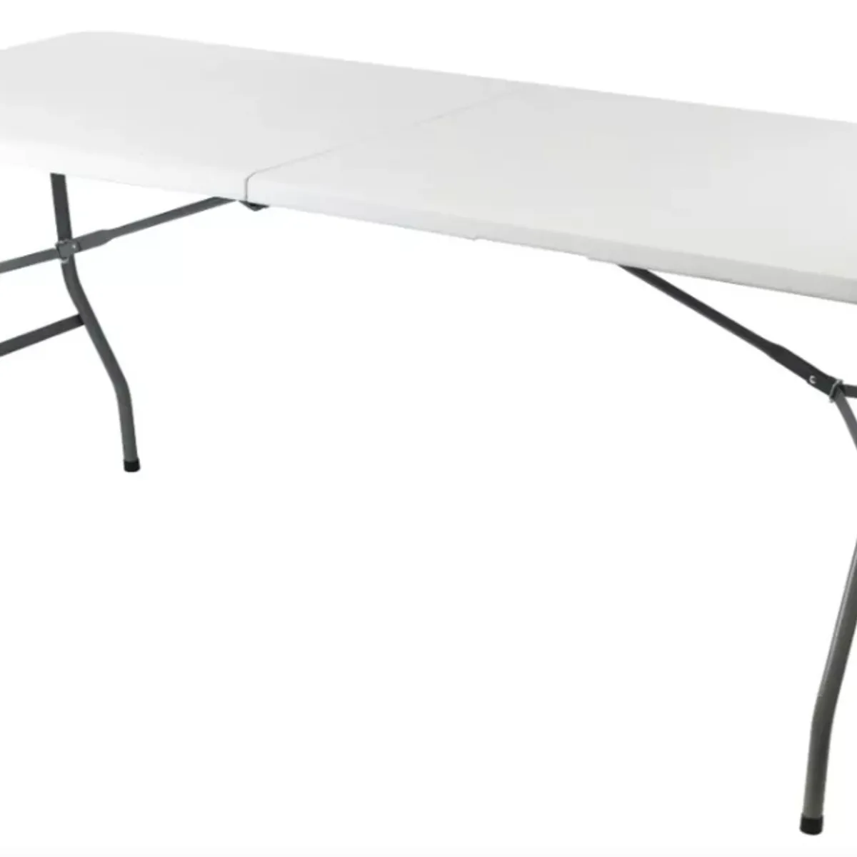GENERICO - Imsihome mesa plegable hogar color blanco