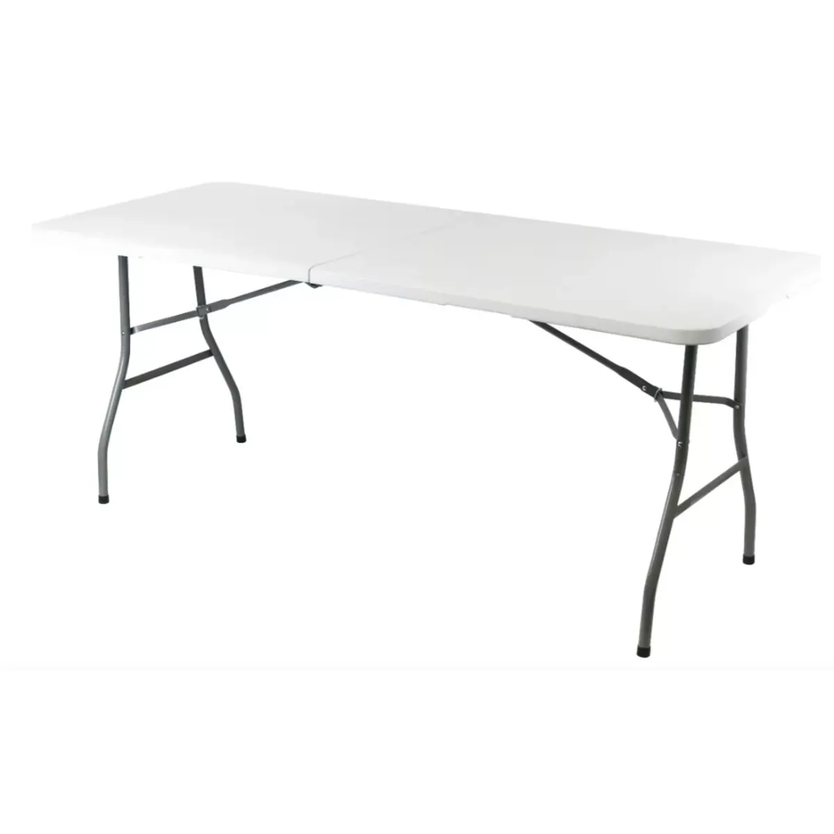 GENERICO - Imsihome mesa plegable hogar color blanco