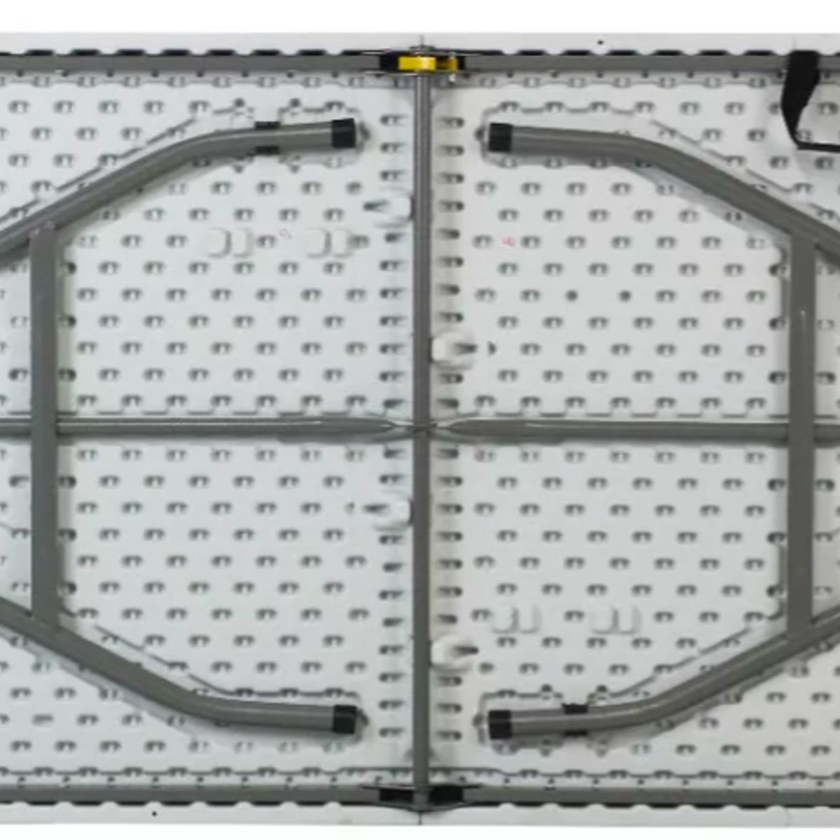 GENERICO - Imsihome mesa plegable hogar color blanco