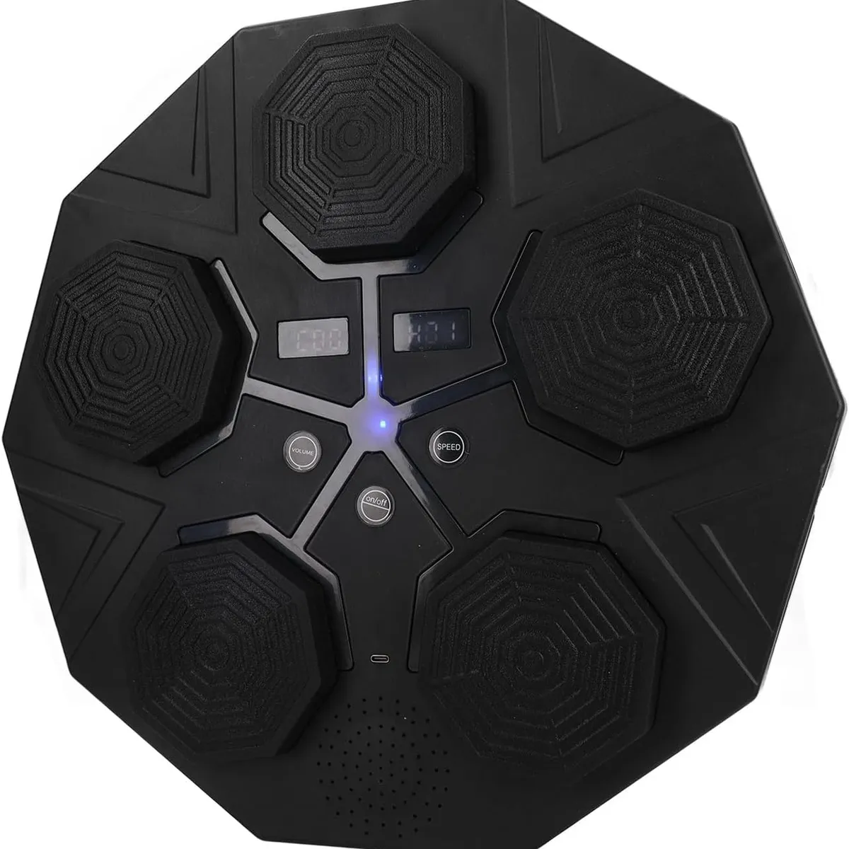 GENERICO - Máquina De Boxeo Recargable Con Música Bluetooth Luz Led