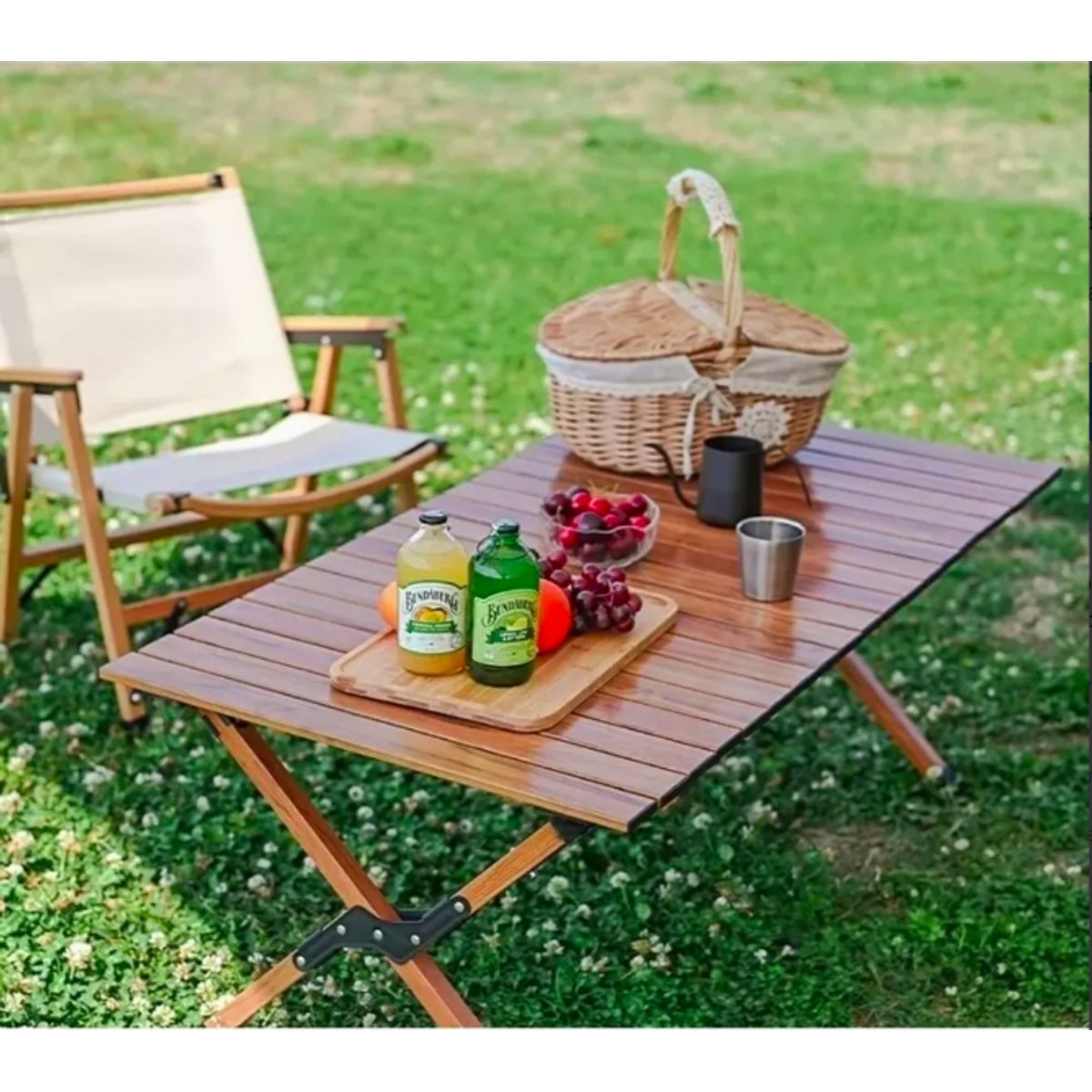 GENERICO - Mesa Multiuso Plegable Portatil Camping