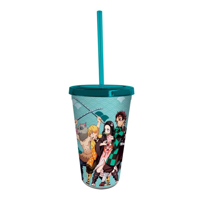 ANSALDO - Vaso Plastico 470Ml Demon Slayer