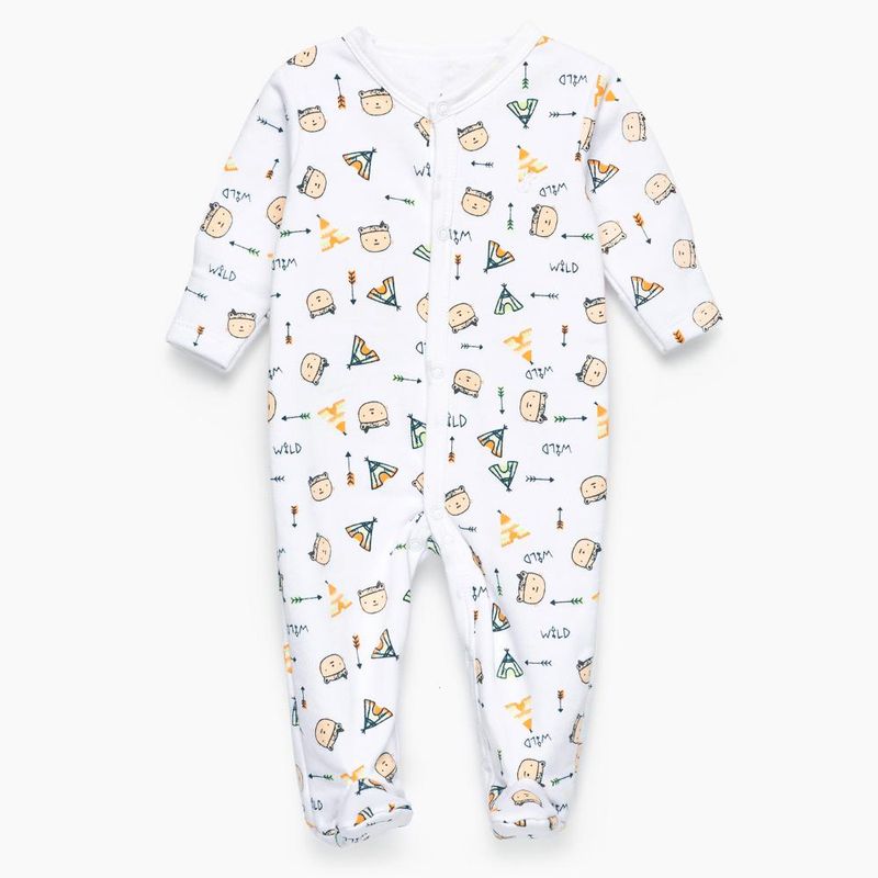 COYOTE KIDS - Enterito blanco microfibra - Blanco