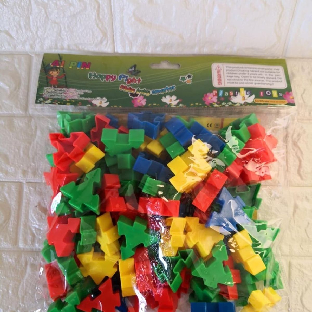 GENERICO - Bloques Educativos - Juguetes Didácticos - Verde claro