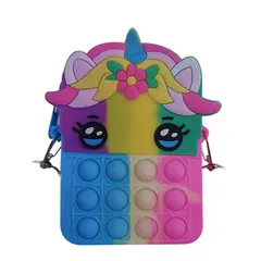 GENERICO - Cartera De Pop It Juguetes Antiestres Infantil 086 14x85cm