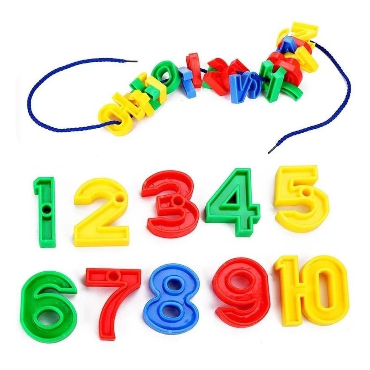 GENERICO - Bloques Educativos Numeros Coloridos 5034