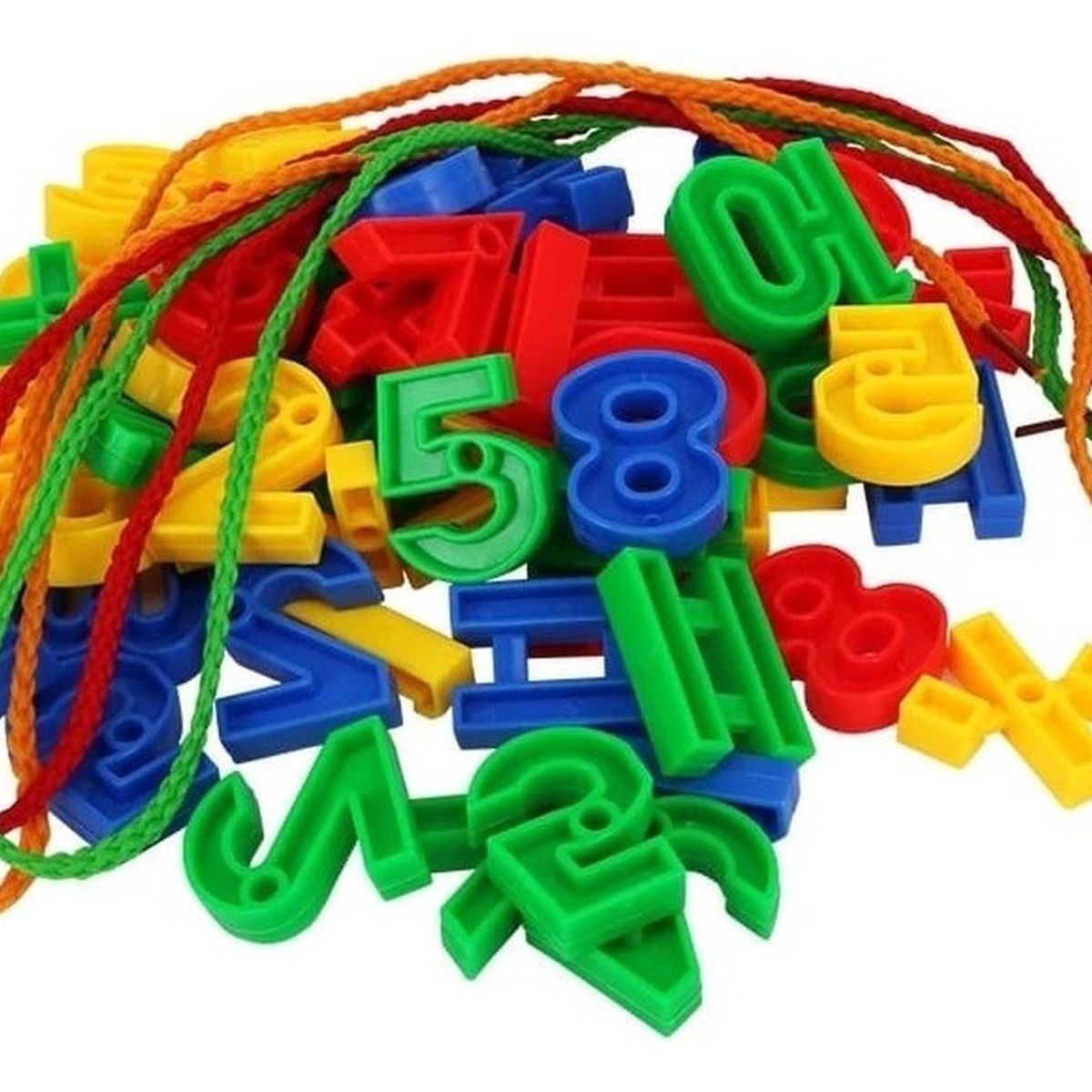 GENERICO - Bloques Educativos Numeros Coloridos 5034