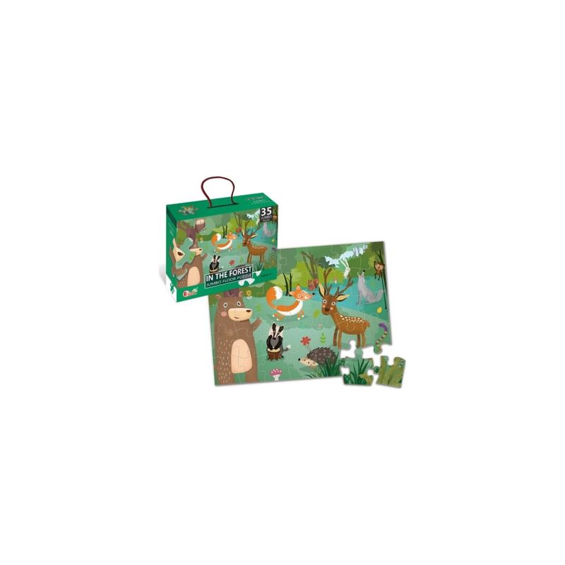 GENERICO - Puzzle Jumbo 35 Piezas - Bosque