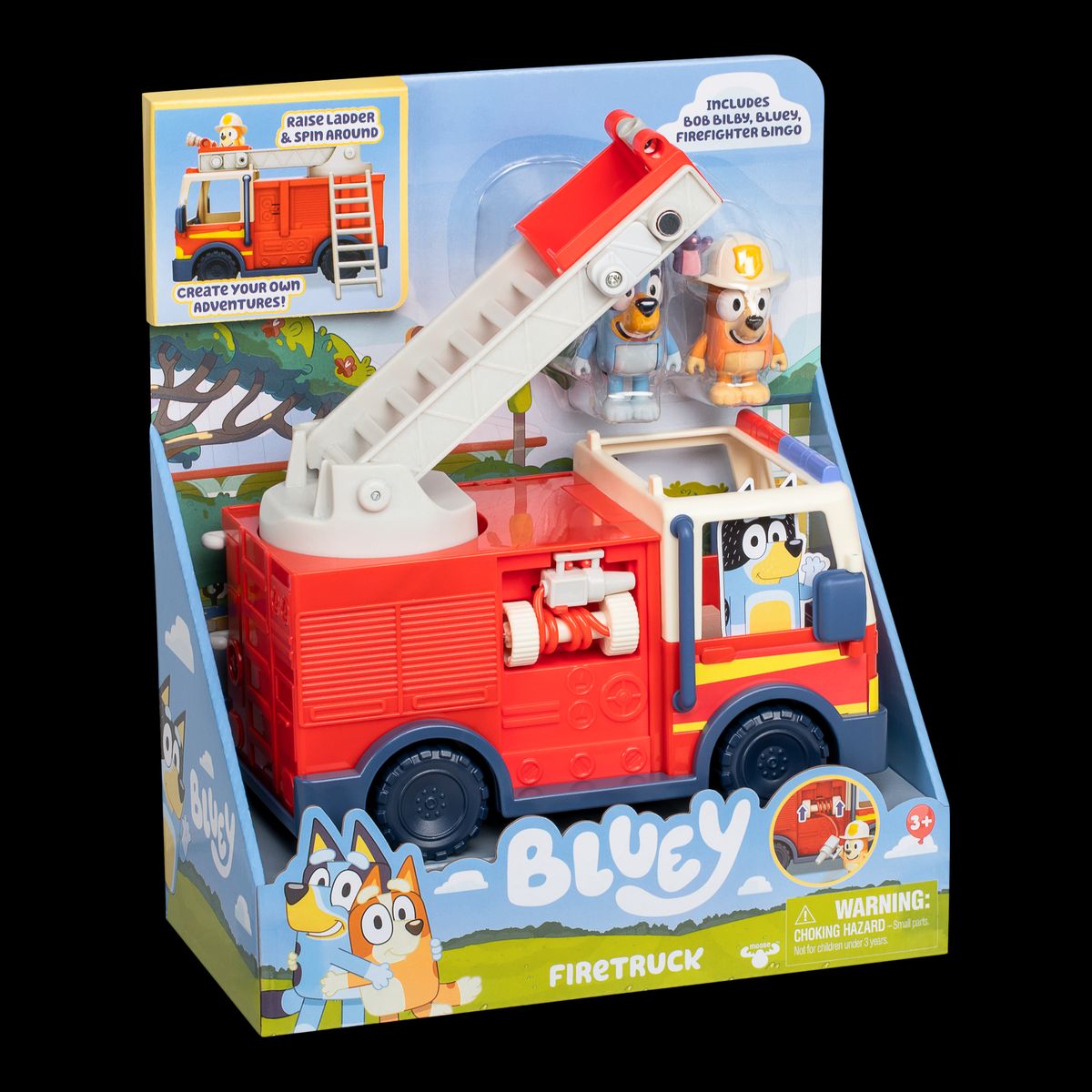 BLUEY - Camion de Bomberos Bluey.