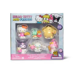 HELLO KITTY - Set de 6 figuras Hello Kitty.