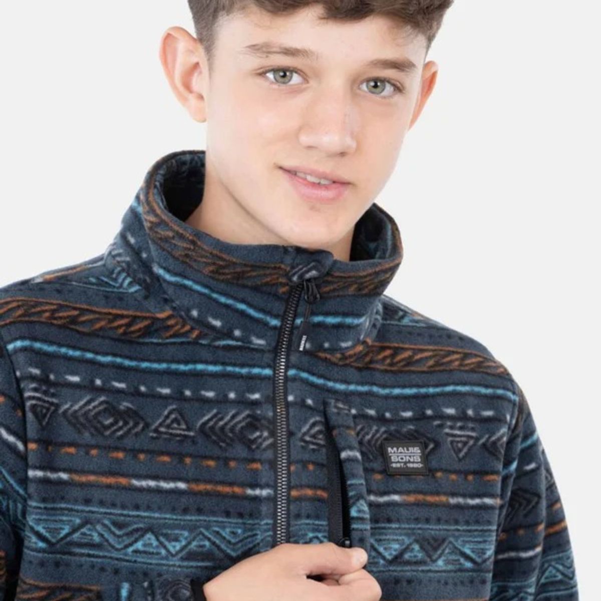 MAUI AND SONS - Poleron Micropolar Mizu Multicolor Infantil Maui And Sons