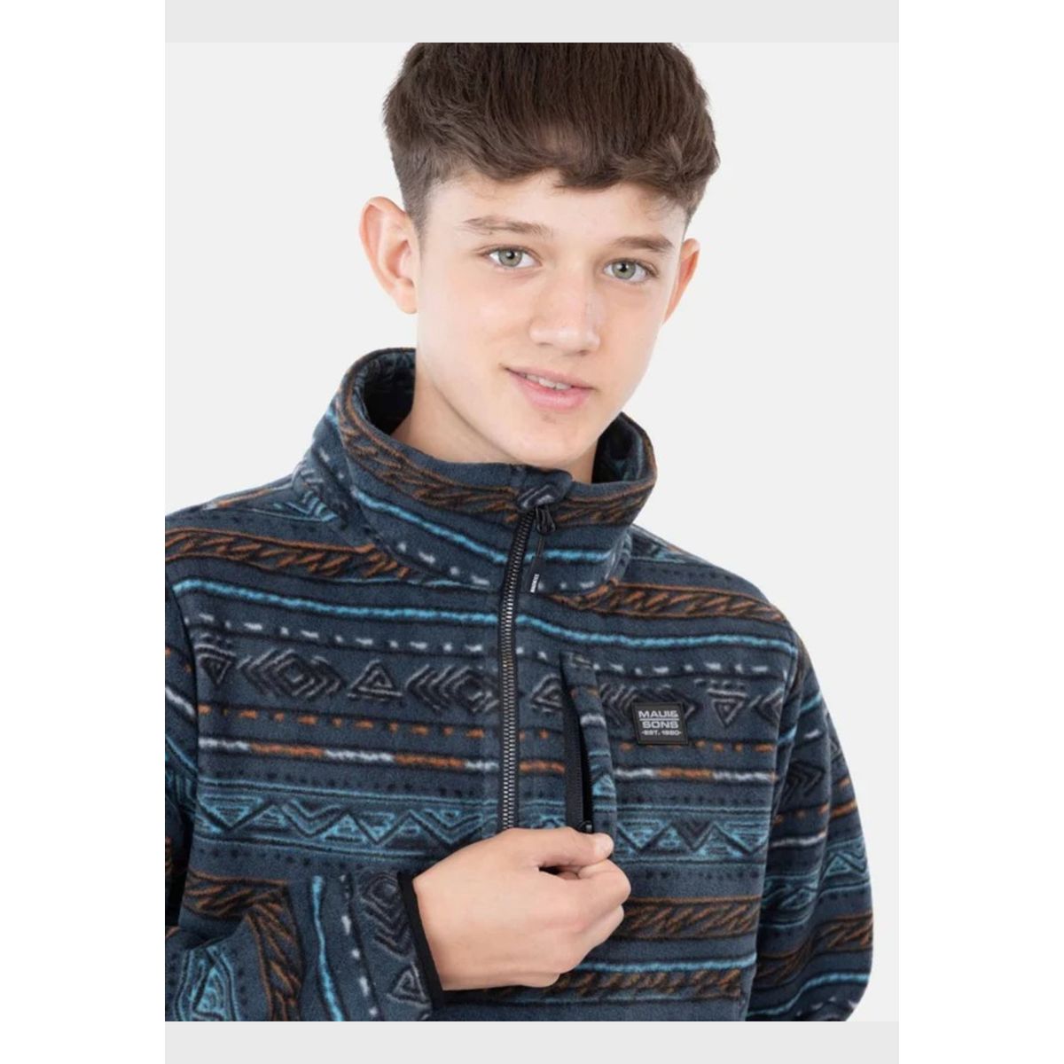 MAUI AND SONS - Poleron Micropolar Mizu Multicolor Infantil Maui And Sons