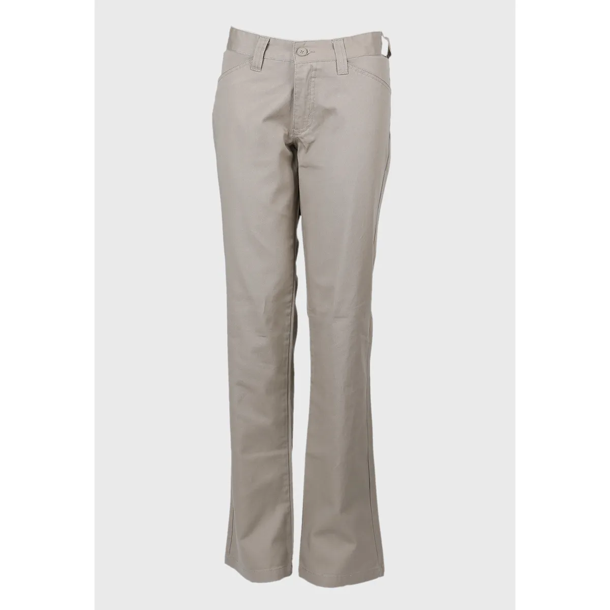JAYSON - Pantalón Gabardina Mujer Beige JAYSON