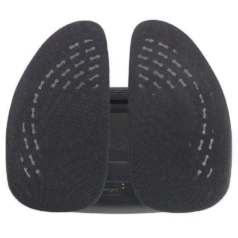 KENSINGTON - Cojin Lumbar Kensington K60412WW Smart Fit Moldeable Negro