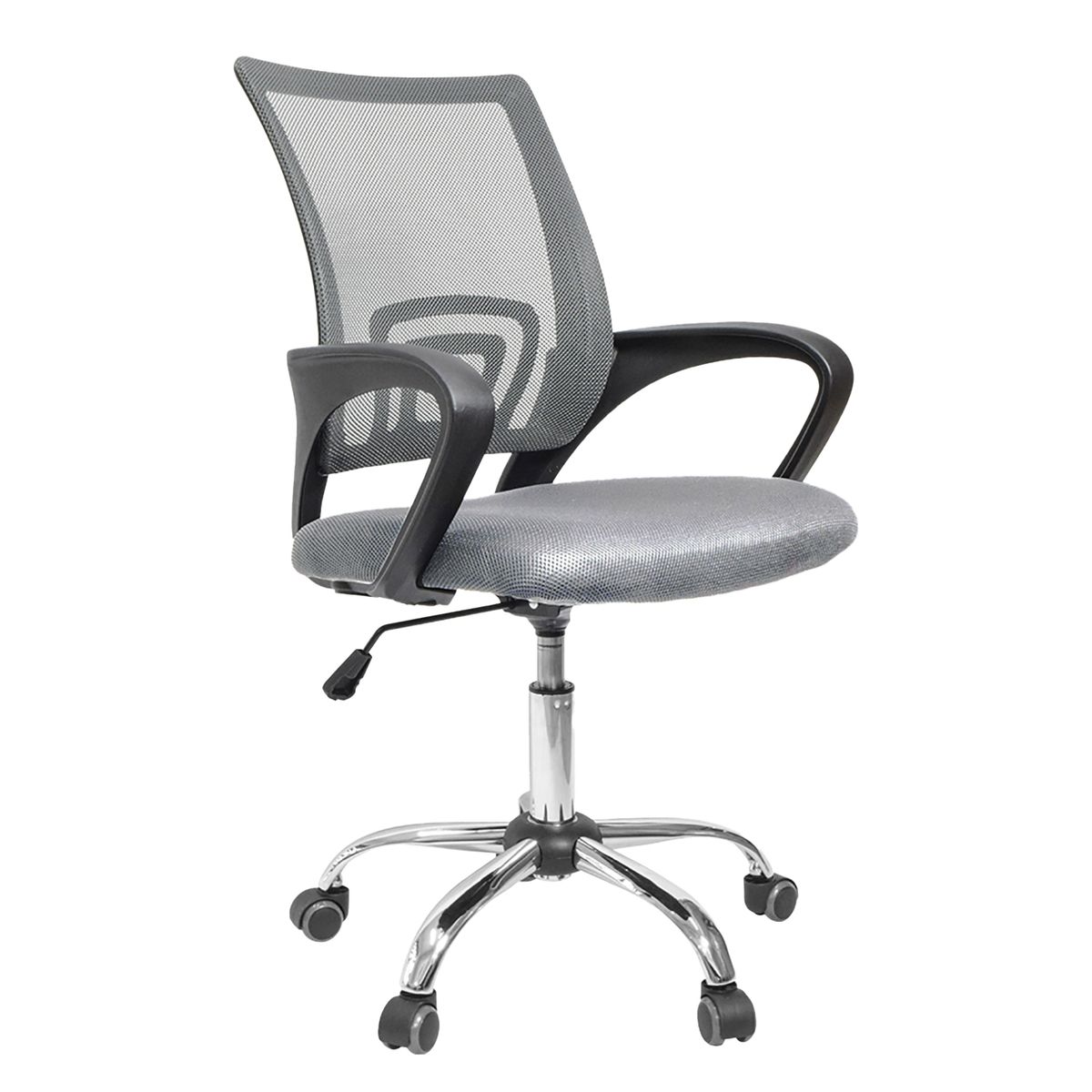 RELAN - Silla de Oficina Mesh Ergonómica Ejecutiva Gris