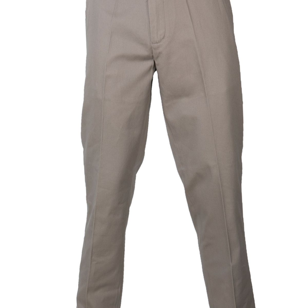 JAYSON - Pantalón Gabardina Hombre SPinzas Beige JAYSON