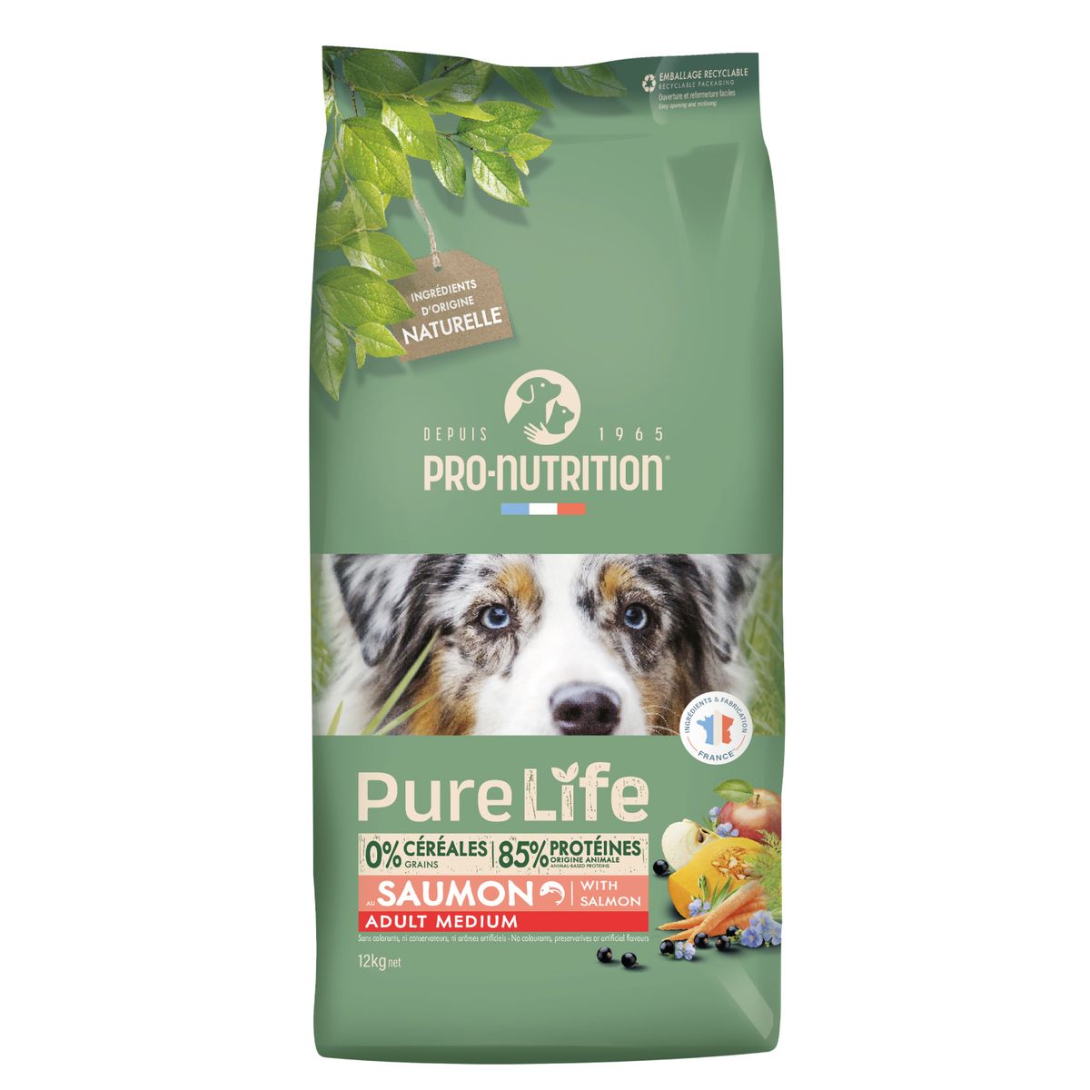 PRO NUTRITION FLATAZOR - Pure Life Alimento Adult Medium Perro 12 Kg