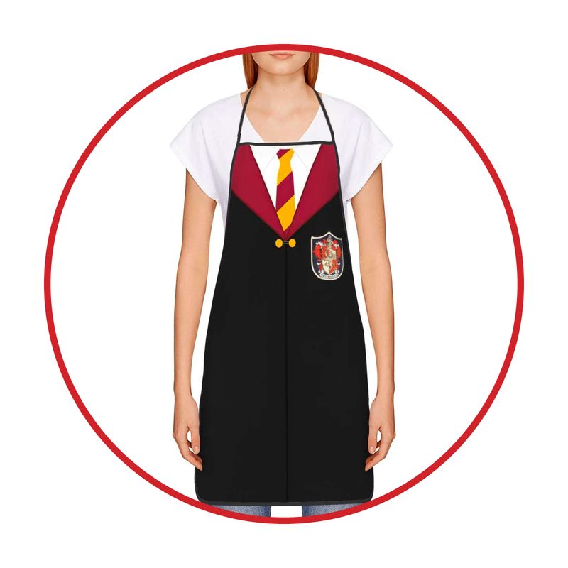GENERICO - Delantal cocina  Harry Potter uniformo o capa Gryffindor