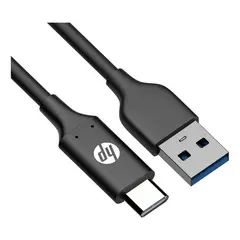 HP - Cable Dhc-tc101 Negro Con Entrada Usb Tipo C A Usb 3.0