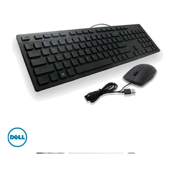 DELL - Kit Teclado + Mouse Dell Km300c Alambrico 105 Teclas Español