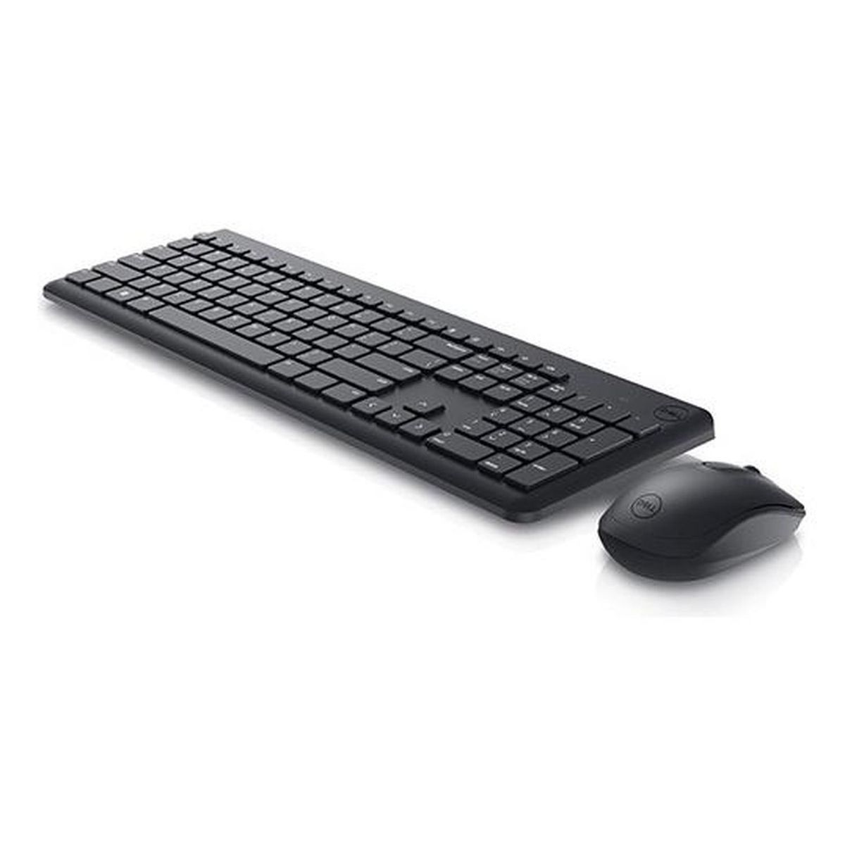 DELL - Kit Dell Mouse + Teclado Inalámbrico, Negro Km3322w Español