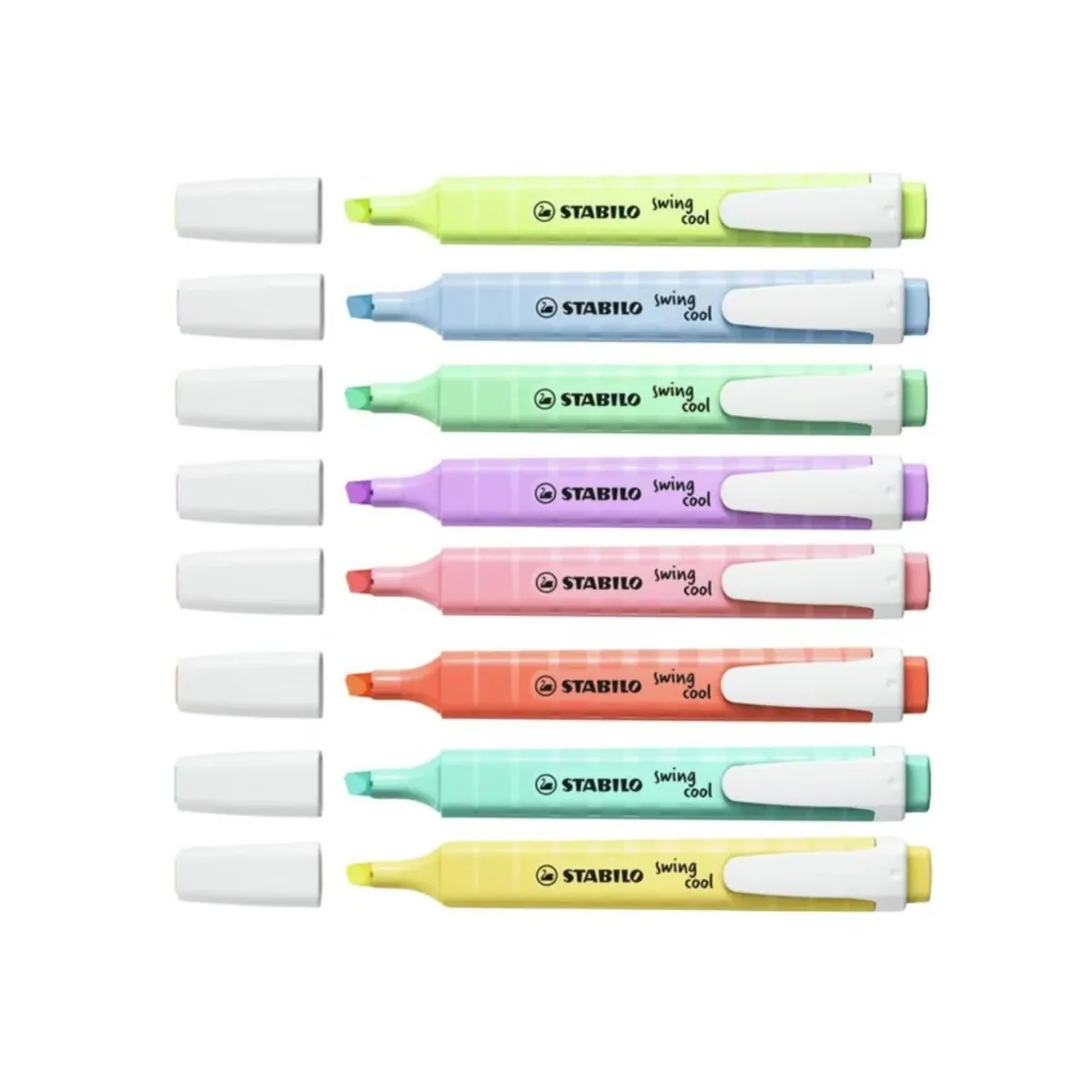STABILO - Set 8 Destacadores Swing Cool Pastel Stabilo