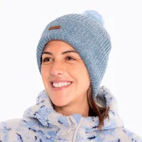 Gorro Unisex Shaggy Beanie Celeste