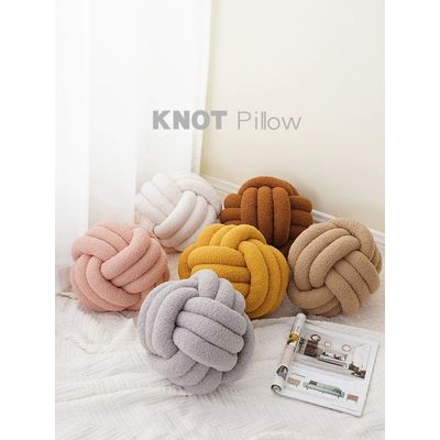 Imagen 2 del producto Cojin Decorativo Modelo Nudo Acolchado - Blanco