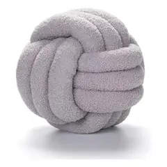 GENERICO - Cojin Decorativo Modelo Nudo Acolchado - Gris