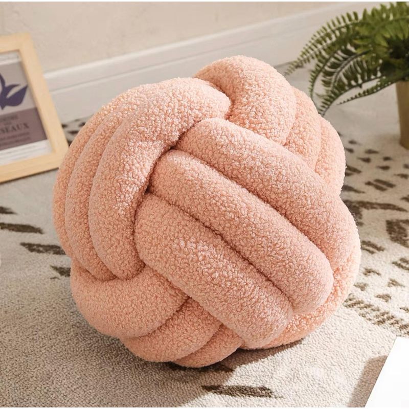 GENERICO - Cojin Decorativo Modelo Nudo Acolchado - Rosa