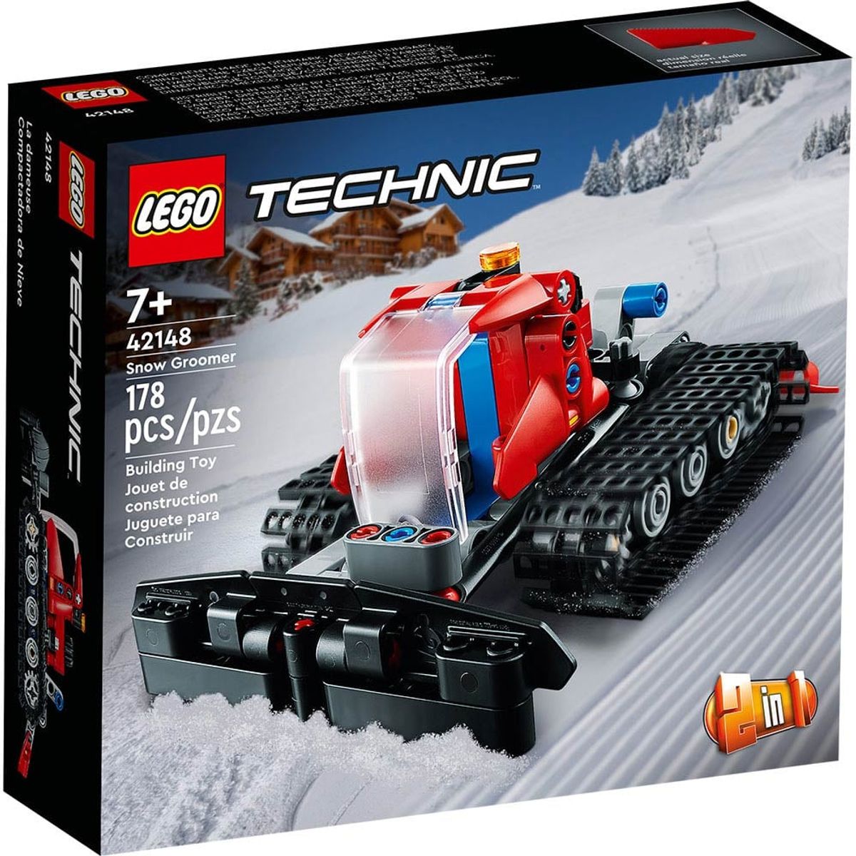 LEGO - Lego Technic 42148  Compactadora De Nieve